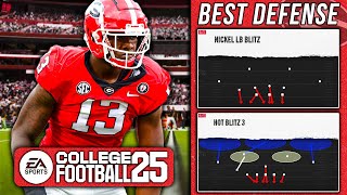 The BEST Defensive Playbook in College Football 25 [upl. by Diena171]