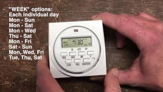 How To Set A Hydrofarm Digital Timer  Titan Controls Century Vivosun Viagrow Aspectek [upl. by Nogam]