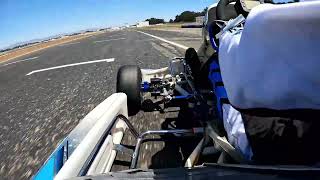 Santa Maria Kart Track Onboard 125 Stock Honda Shifter Kart [upl. by Sandberg]