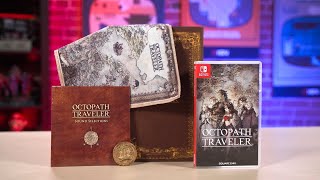 Octopath Traveler Wayfarers Edition Unboxing [upl. by Hanauq]