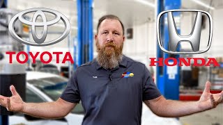 Honda Vs Toyota  Reliability [upl. by Raasch897]