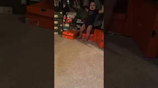 Part 2 Koah’s Closet Collapse😂💀 shorts funnymoments babyfails [upl. by Wolk]