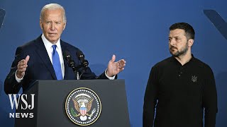 Biden Accidentally Introduces Ukraine’s Zelensky as ‘President Putin’  WSJ News [upl. by Zsa856]