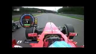 Alonso KERS  F1 2013 Spa [upl. by Nebra690]