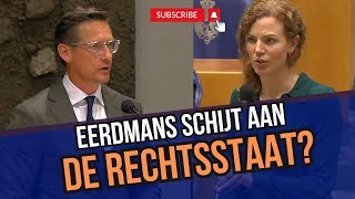 Eerdmans JA21 vs Christine Teunissen PVDD GA JIJ NOU OP DE STOEL VAN DE RECHTER ZITTEN [upl. by Babb]