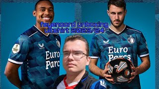 FEYENOORD UNBOXING UITSHIRT 202324 FEYENOORD [upl. by Yrot10]