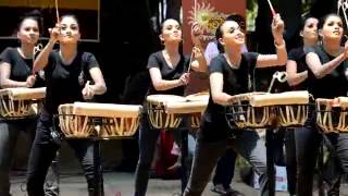 Sri Lankan Thammattam Drumming [upl. by Eicirtap]