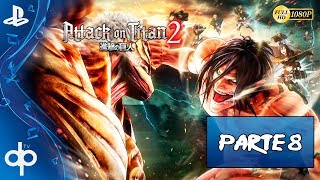 ATTACK ON TITAN 2  Season 2 AOT 2 Parte 8 Español Gameplay PS4  Walkthrough 1080p [upl. by Notyalc627]