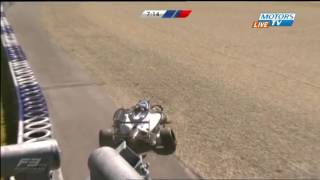 FIA F3 Red Bull Ring Huge Crash [upl. by Arleta178]