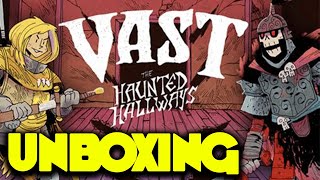 Vast The Haunted Hallways  Shelfside Unboxing [upl. by Schulman]