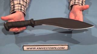 Black KABAR Kukri Machete Model 1249 [upl. by Werbel257]