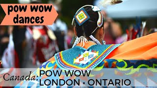 Pow Wow Dances • Harvest Festival • London • Ontario • Canada [upl. by Fedirko326]