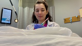 ASMR Seeing The GynecologistIUD Insertion Mirena IUD Real Medical Office Soft Spoken [upl. by Quent216]