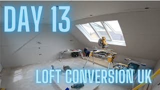 Day 13  Loft Conversion  Near Finish [upl. by Sou]