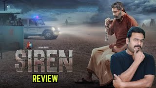 Siren Movie Review by Filmi craft Arun  Jayam Ravi  Keerthy Suresh  Antony Bhagyaraj [upl. by Einreb]