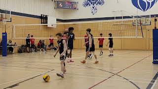 JV Volleyball Provincials SJHS vs Leo Hayes Game 2 [upl. by Fremont]