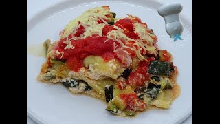 Recette de gratin de ravioles aux courgettes [upl. by Enilecram74]