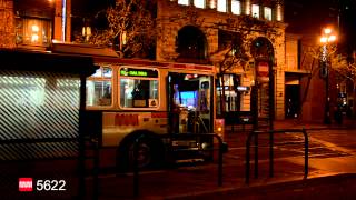 MUNI  Trolleybuses in San Francisco [upl. by Ahsilam]