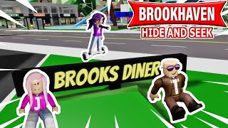 I played Hide and Seek on Brookhaven with Janet and Kate  Roblox [upl. by Lyrradal]