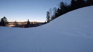 Gérardmer  Renard  Piste Verte  Vosges  Décembre 2021 [upl. by Keraj]