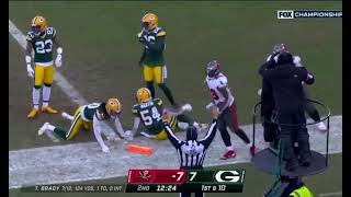 Leonard Fournette INSANE Rushing Touchdown To Take The Lead GB vs TB NFC Championship [upl. by Francis812]