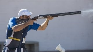 Skeet Men Highlights  ISSF Shotgun World Cup 2014 Tucson USA [upl. by Ellehcsar712]