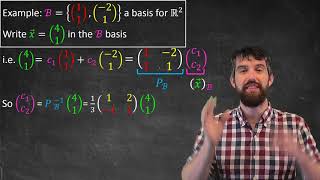 Writing Vectors in a New Coordinate System Example [upl. by Karub]