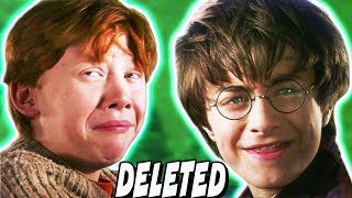 Harry and Rons DELETED Scene Revealed in Chamber of Secrets  Harry Potter Explained [upl. by Sera795]