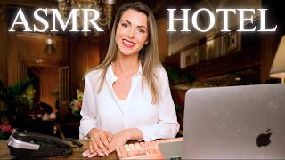 ASMR Friendly Hotel Receptionist Checks You In To The VIP Suite 👑 [upl. by Sauer570]