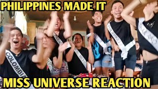 👑FULL REACTION 👑 MISS UNIVERSE 2021 Beatrice Luigi Gomez  Kobe Mahinay Vlogs [upl. by Westmoreland]