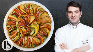 La Ratatouille in un 3 stelle Michelin francese con Martino Ruggieri  Alléno au Pavillon Ledoyen [upl. by Ninos]