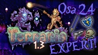 Terraria 13  Expert Osa 24  Dungeonin aarteet [upl. by Noitsuj]