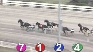 quotBolt The Duerquot sets the World Record Time in Harness Racing 1474 [upl. by Suoirrad]