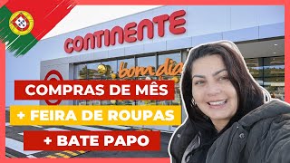 quotCompras de Mês com Estilo Ofertas no Continente e Achados Fashion nas Feiras de Portugalquot [upl. by Ecinnahs647]