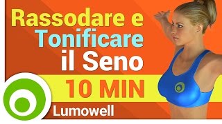 Come Rassodare e Tonificare il Seno  Esercizi per Pettorali a Casa [upl. by Stanfill]