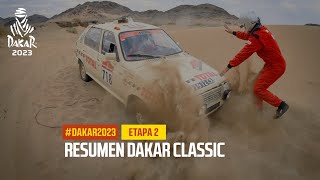 Resumen Dakar Classic  Etapa 2  Dakar2023 [upl. by Elatia674]