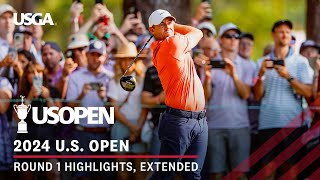 2024 US Open Highlights Round 1 Extended Action [upl. by Ibby341]