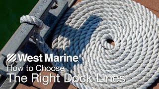 How to Choose the Right Dock Lines [upl. by Ahtimat974]