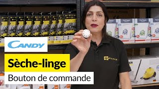 Comment remplacer le bouton de commande sur un sèchelinge Candy [upl. by Bryon969]