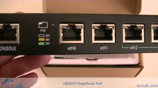 Ubiquiti EdgeRouter PoE QUICK UNBOXING amp SPECIFICATIONS HD [upl. by Anirol243]