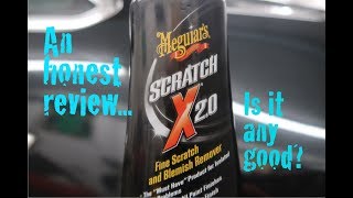 Meguiars scratch X 20 review [upl. by Enid]