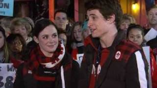 Virtue amp Moir on the Today Show [upl. by Anasiul]