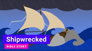 Bible story quotShipwreckedquot  Kindergarten Year B Quarter 4 Episode 9  Gracelink [upl. by Jaymee]