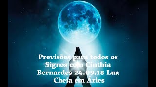 Tarot com Astrologia para todos os Signos Lua Cheia em Áries 240918 [upl. by Itisahc713]