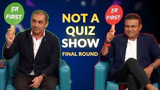 Cricbuzz Live Quiz Hum First  Final Round  ft Virender Sehwag amp Rohan Gavaskar [upl. by Roose]