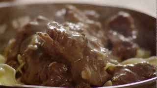 How to Make Slow Cooker Beef Stroganoff  Beef Recipe  Allrecipescom [upl. by Sheelah]