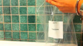 Comment nettoyer un pommeau de douche  Astuce nettoyage salle de bain [upl. by Sokem]