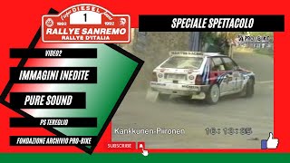 Rallye Sanremo 1992 Video 2 Ps Tereglio [upl. by Pliner125]