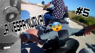 CADO CON LA VESPA E INVESTO UNO SCOOTER  NO CLICKBAIT  wSDSE amp AG2T  Marina on The Road [upl. by Gerrit320]