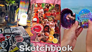 Sketchbook Tour 📔 TikTok Compilation 2023 1  Sketchbook Ideas [upl. by Worsham]